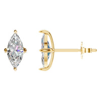 EA-9917 Yellow Gold Earrings SET - Main View