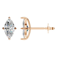 EA-9917 Rose Gold Earrings SET - Main View