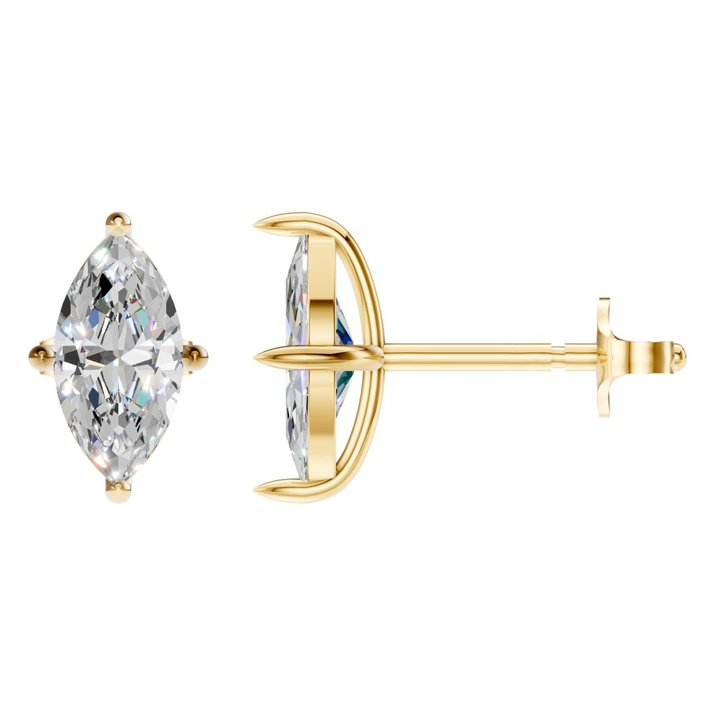 EA-9917 Yellow Gold Earrings SET - Main View
