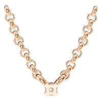 NE-1052 Rose Gold Necklace SET - BACK