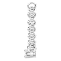 NE-1052 White Gold Necklace SET - Side View