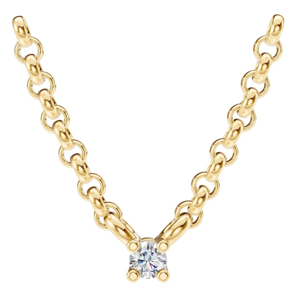 NE-1052 Yellow Gold Necklace SET - Main View