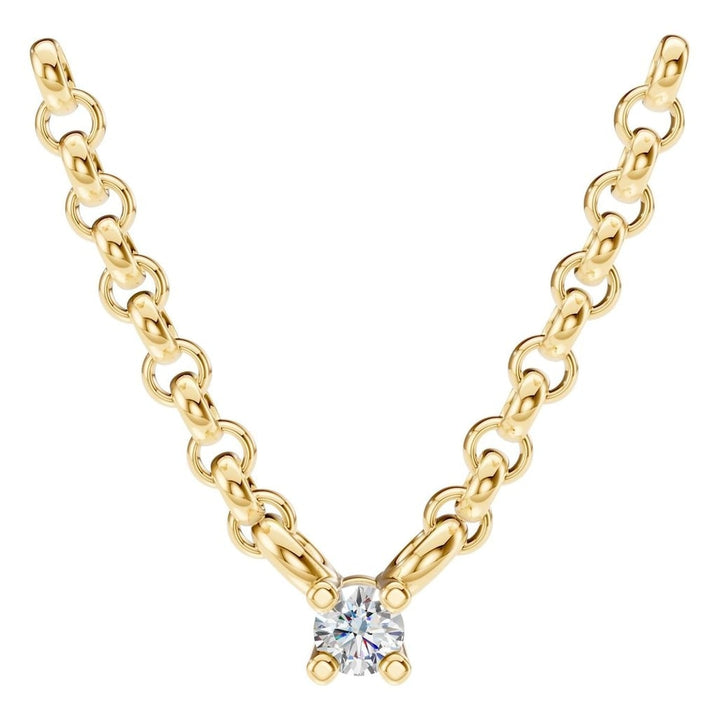 Solitaire Necklace Mounting - Round 1.80-2.00mm