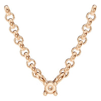 NE-1052 Rose Gold Necklace UNSET - Main View