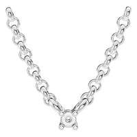NE-1052 White Gold Necklace UNSET - Main View