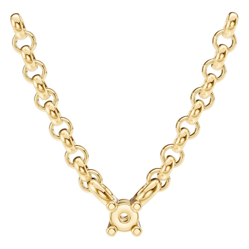 Solitaire Necklace Mounting - Round 7.20-7.40mm - Representative image