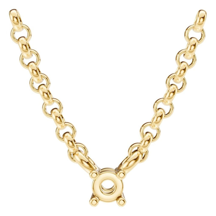 Solitaire Necklace Mounting - Round 2.5mm