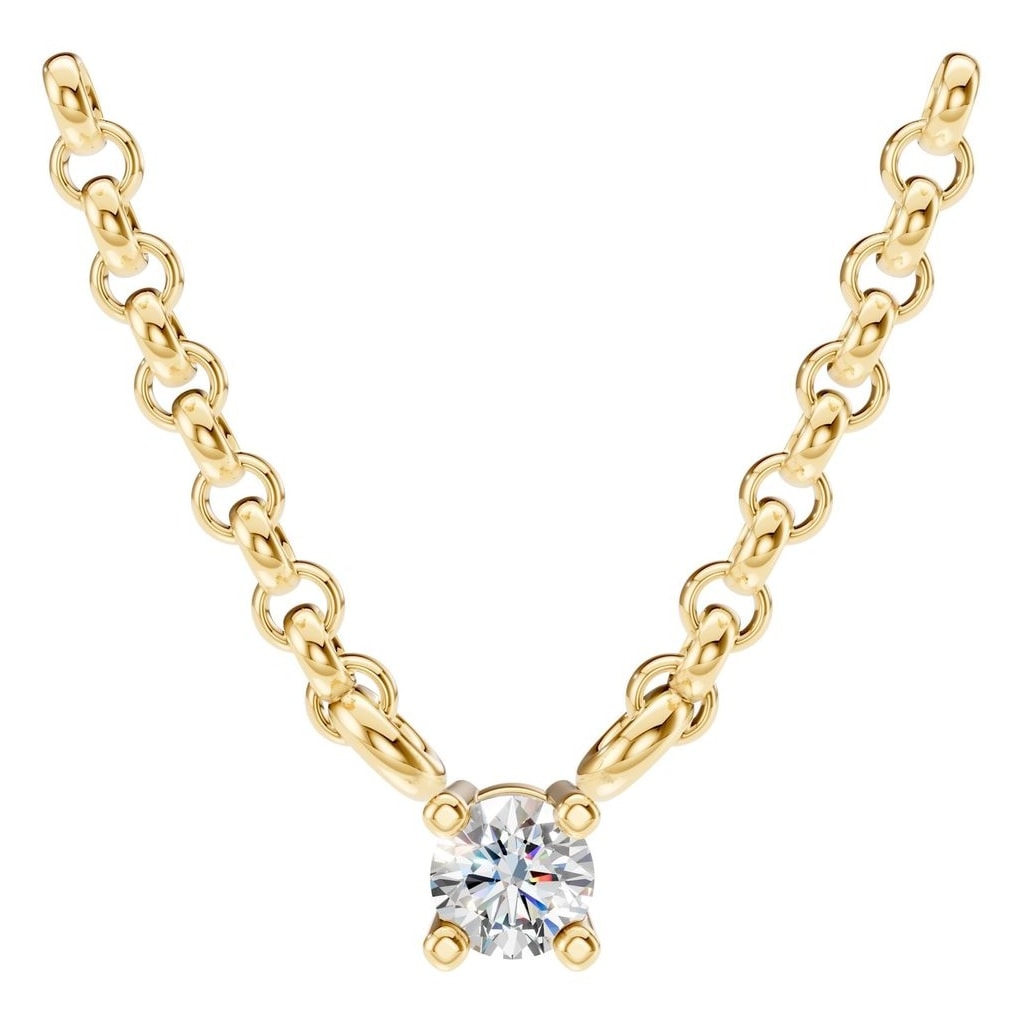 NE-1052 Yellow Gold Necklace SET - Main View