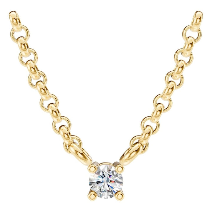 Solitaire Necklace Mounting - Round 2.60-2.80mm
