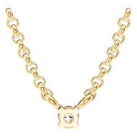 NE-1052 Yellow Gold Necklace SET - BACK