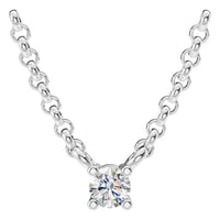 NE-1052 White Gold Necklace SET - Main View