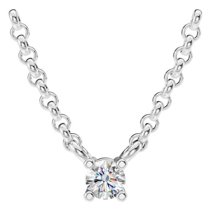 Solitaire Necklace Mounting - Round 2.80-3.00mm