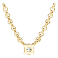 NE-1052 Yellow Gold Necklace SET - BACK