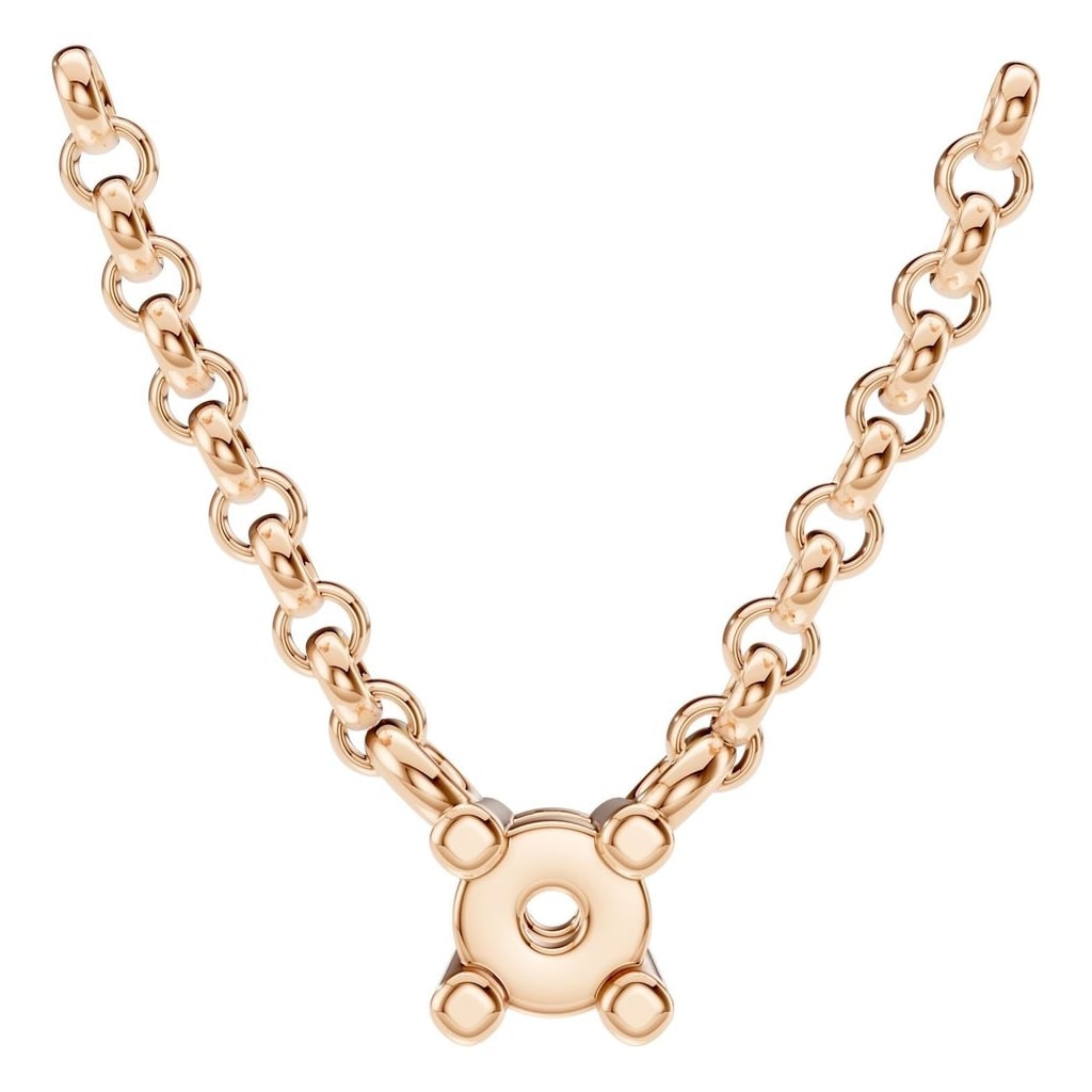 NE-1052 Rose Gold Necklace UNSET - Main View