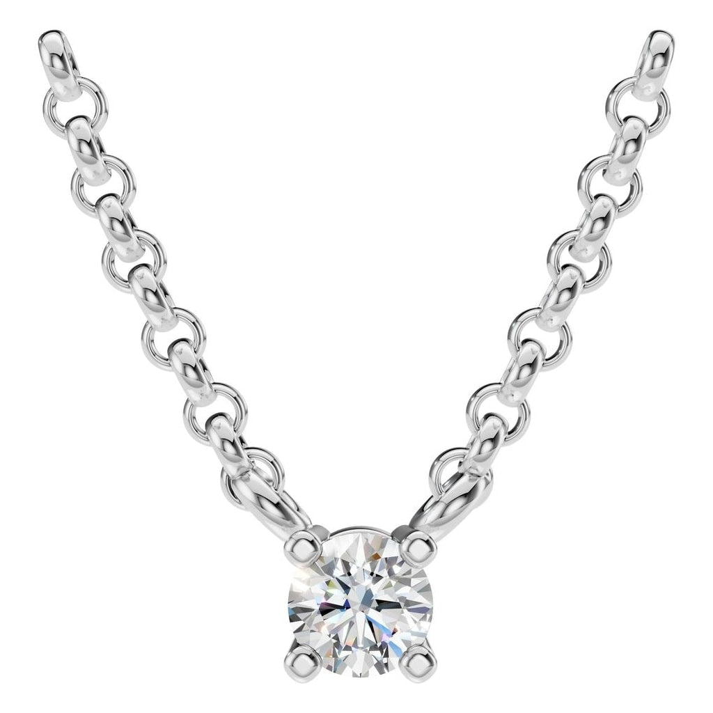 NE-1052 White Gold Necklace SET - Main View