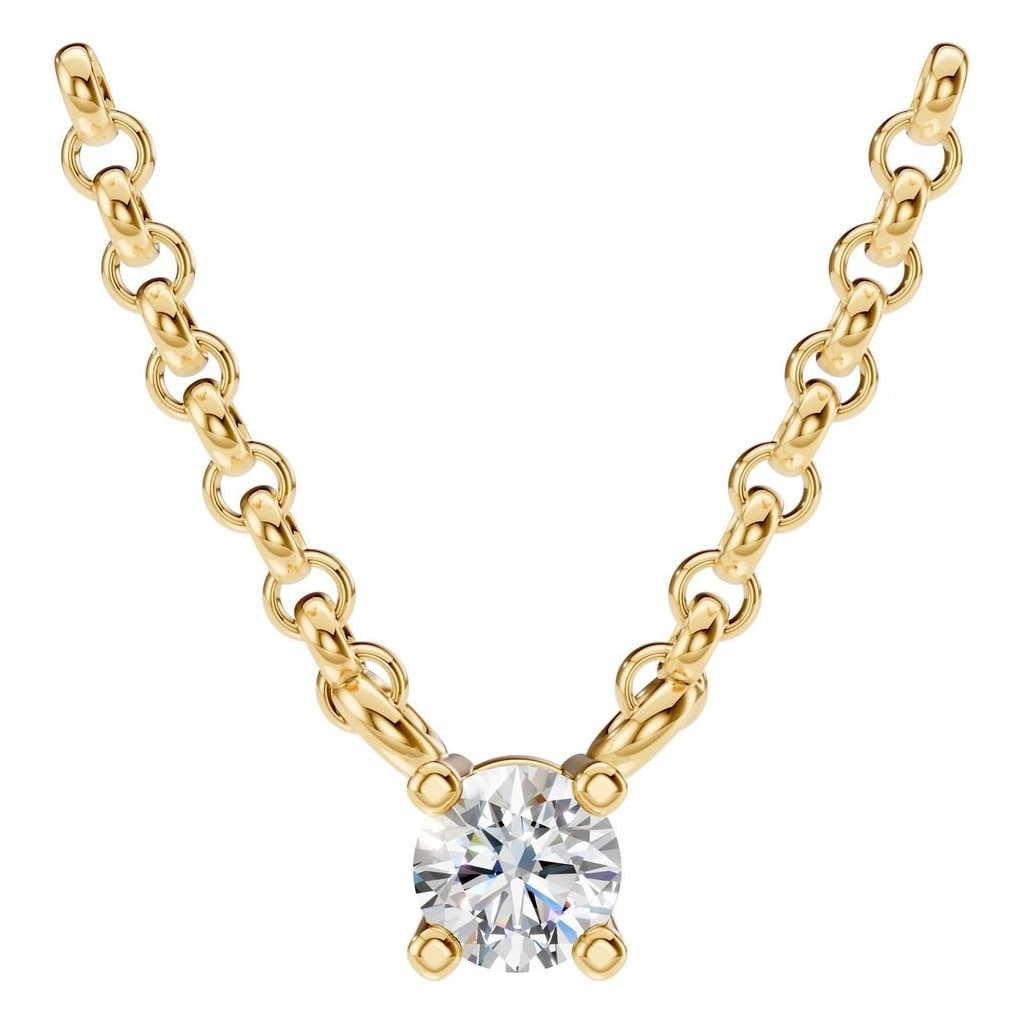 NE-1052 Yellow Gold Necklace SET - Main View