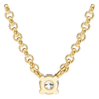 NE-1052 Yellow Gold Necklace SET - BACK
