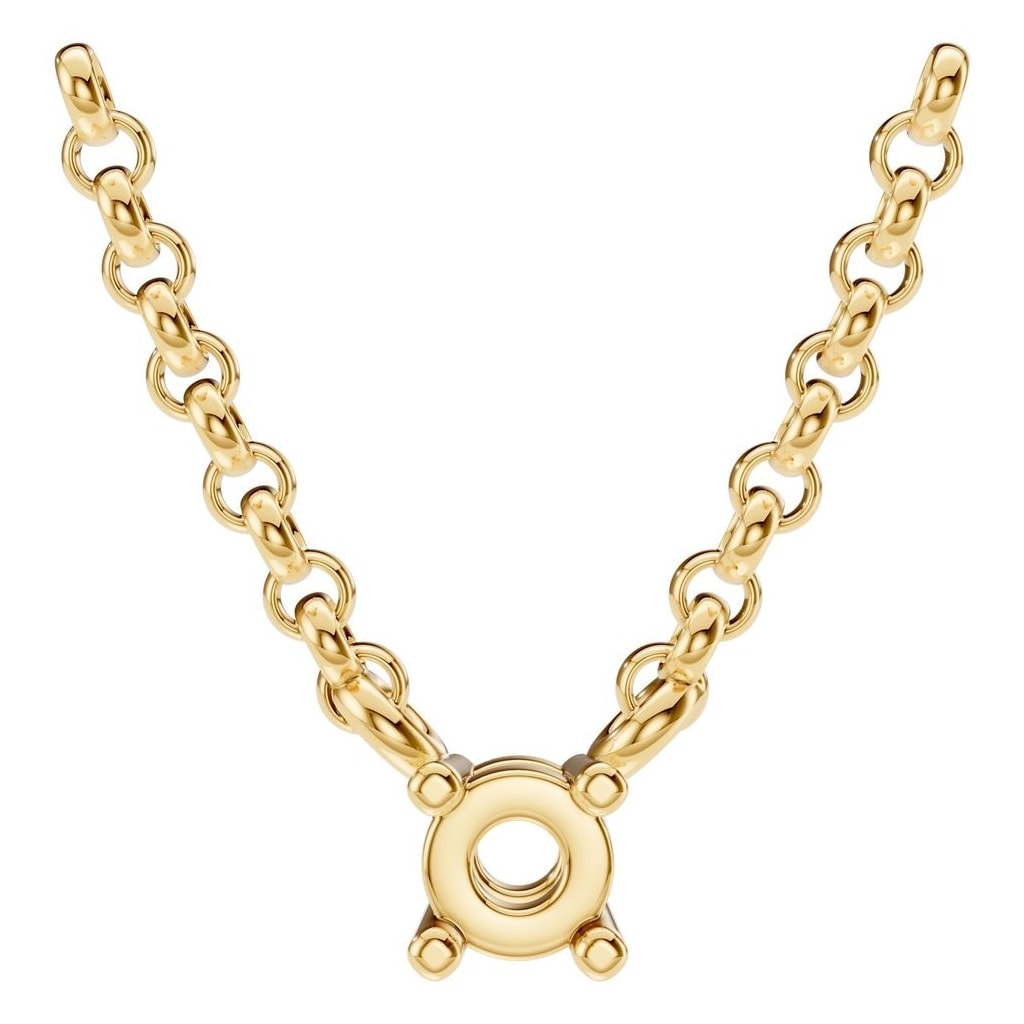 Solitaire Necklace Mounting - Round 7.20-7.40mm - Representative image