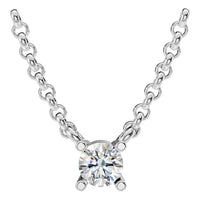 NE-1052 White Gold Necklace SET - Main View