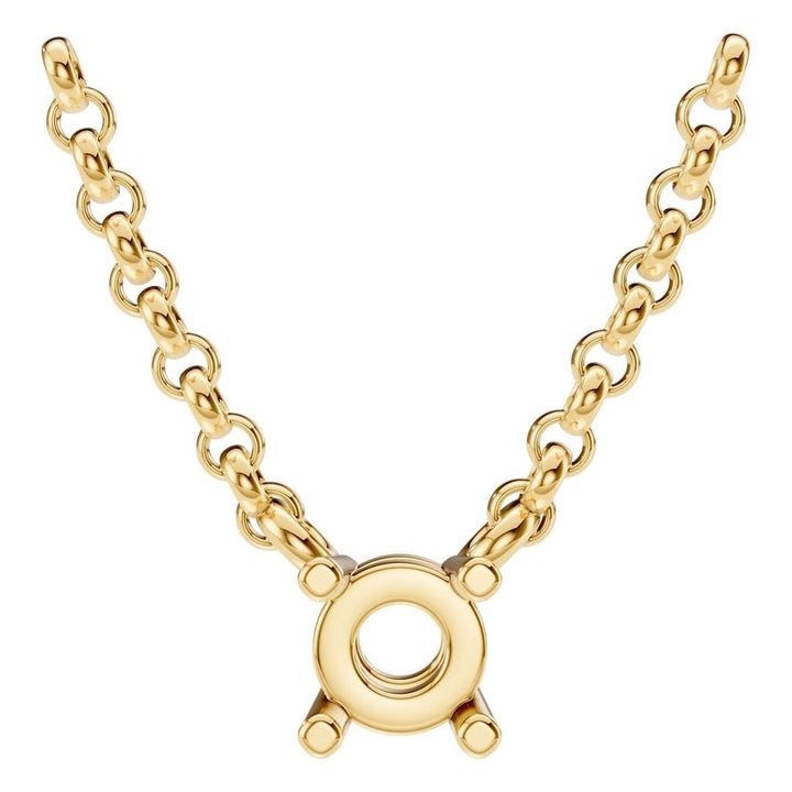 Solitaire Necklace Mounting - Round 3.50-3.75mm