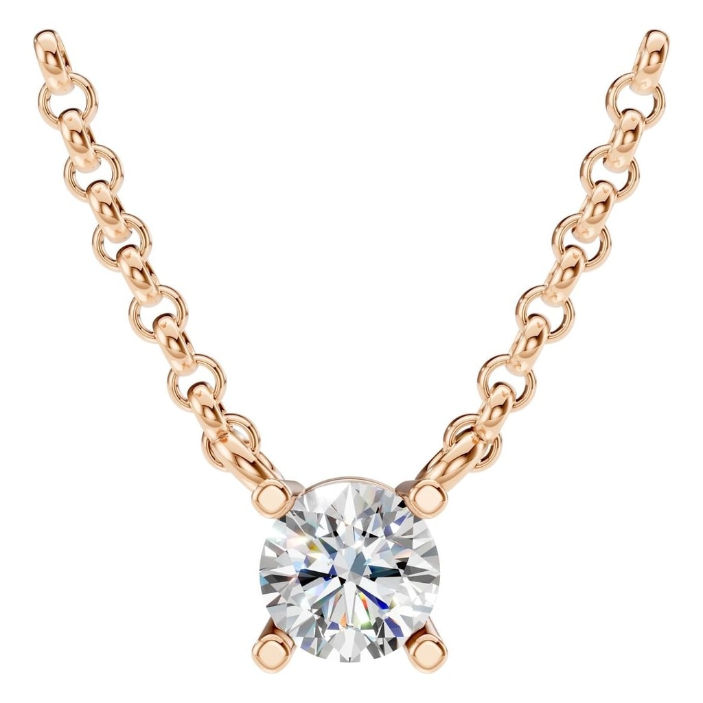 NE-1052 Rose Gold Necklace SET - Main View