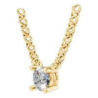 NE-1052 Yellow Gold Necklace SET - ANGLE