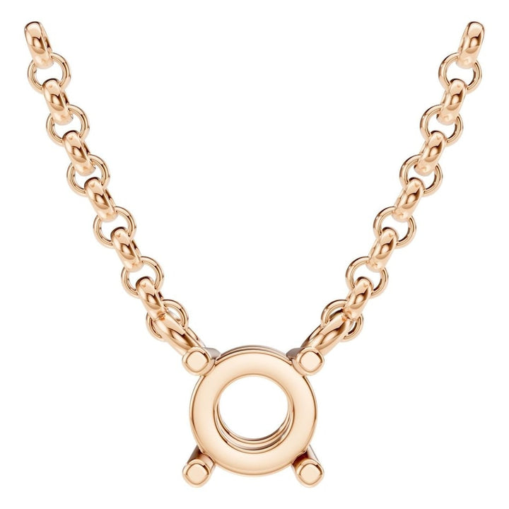 Solitaire Necklace Mounting - Round 4.00-4.50mm