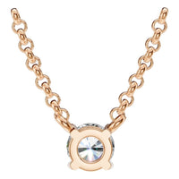 NE-1052 Rose Gold Necklace SET - BACK