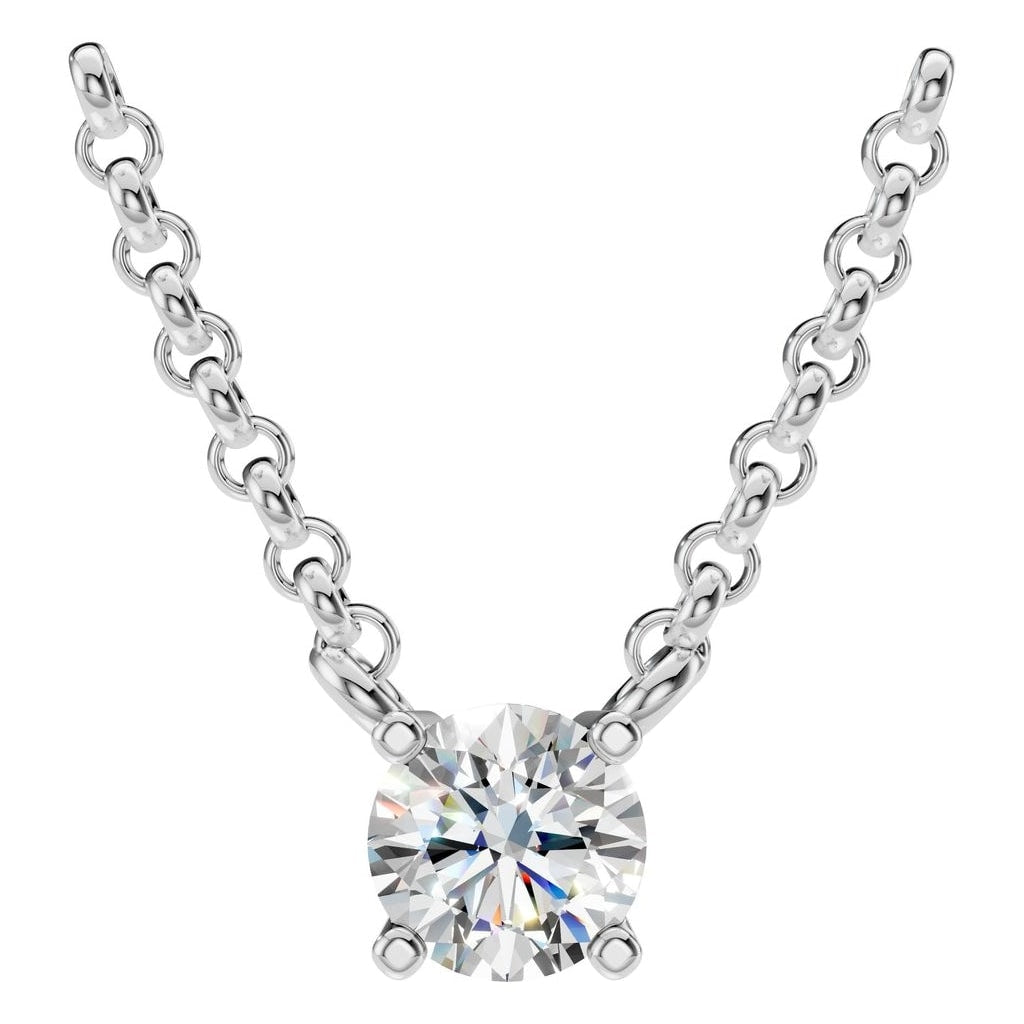 NE-1052 White Gold Necklace SET - Main View