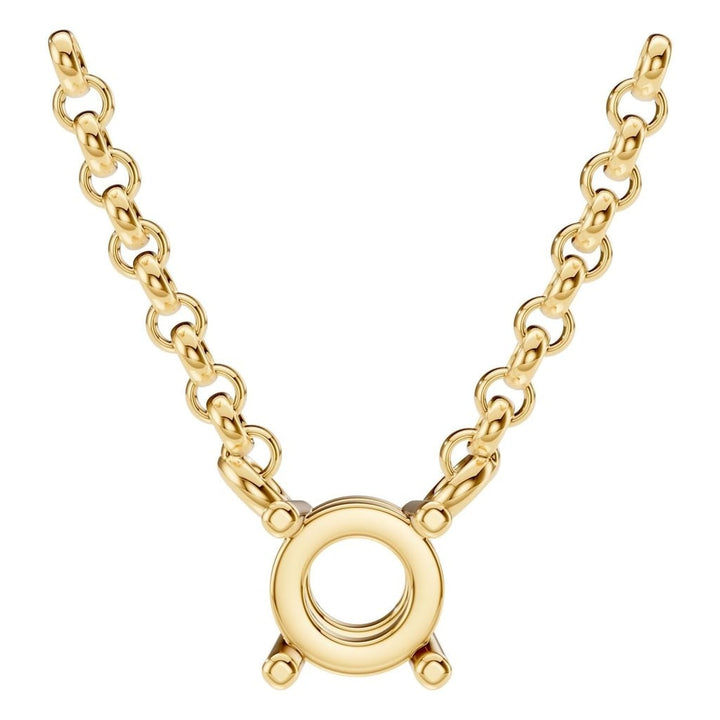 Solitaire Necklace Mounting - Round 4.50-4.75mm
