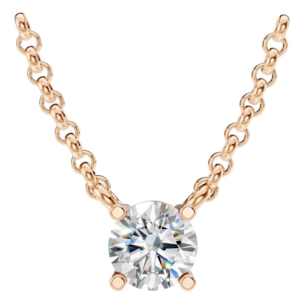 NE-1052 Rose Gold Necklace SET - Main View