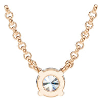 NE-1052 Rose Gold Necklace SET - BACK