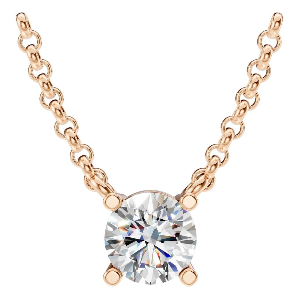 NE-1052 Rose Gold Necklace SET - Main View