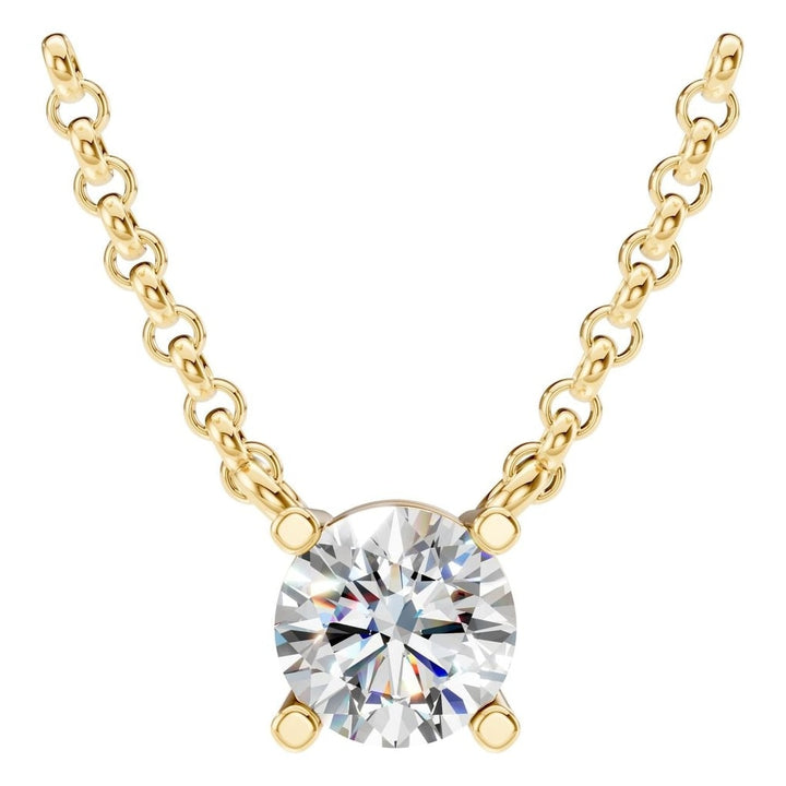 Solitaire Necklace Mounting - Round 5.1mm