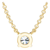 NE-1052 Yellow Gold Necklace SET - BACK