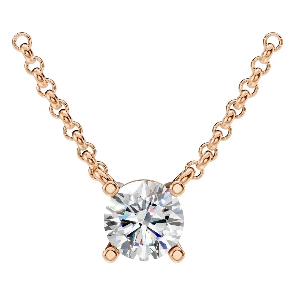 NE-1052 Rose Gold Necklace SET - Main View
