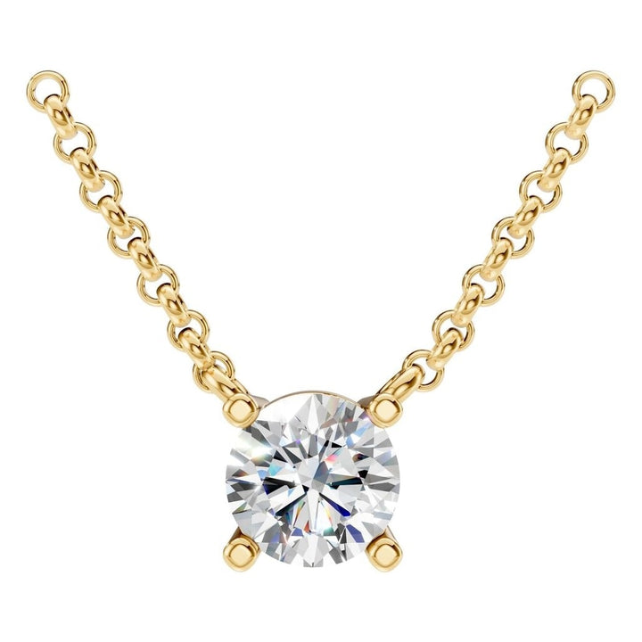 Solitaire Necklace Mounting - Round 5.5mm