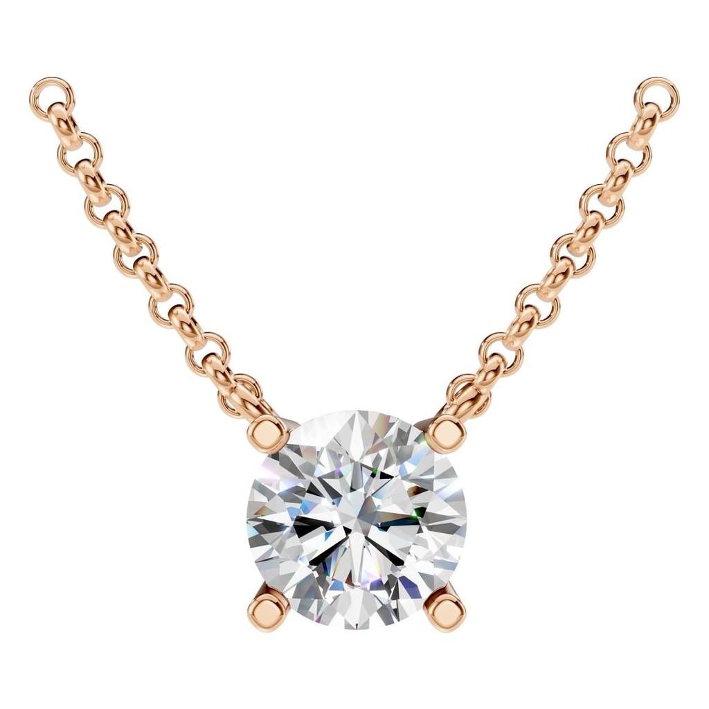 NE-1052 Rose Gold Necklace SET - Main View