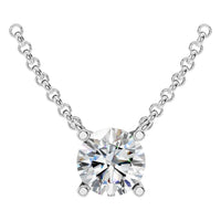 NE-1052 White Gold Necklace SET - Main View