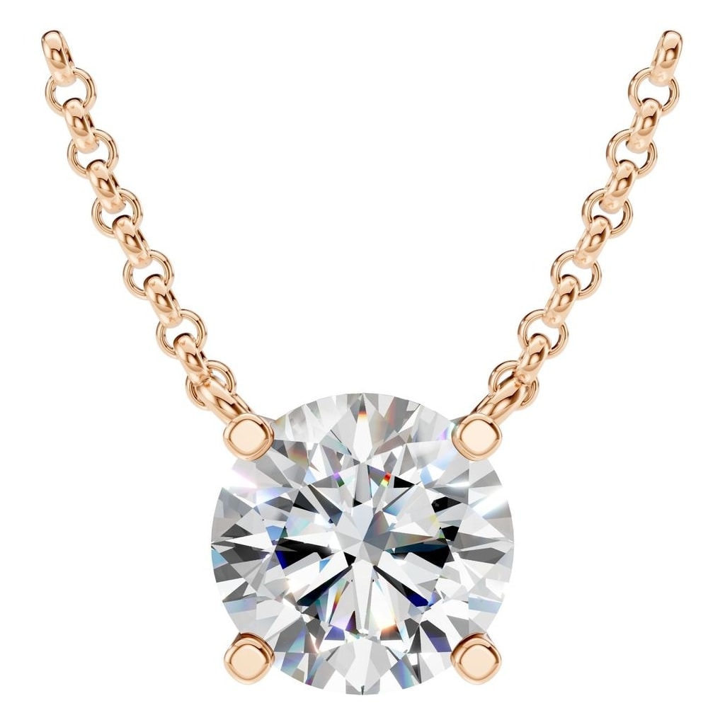 NE-1052 Rose Gold Necklace SET - Main View