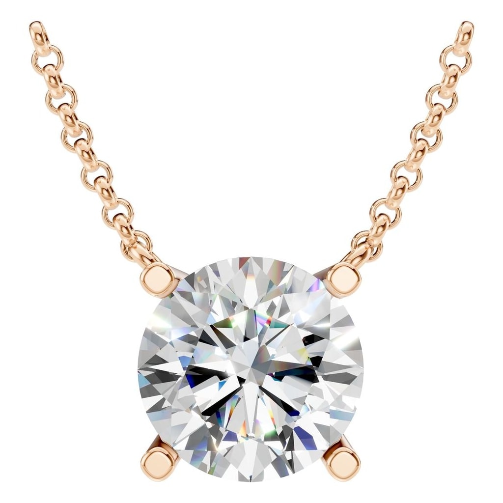 NE-1052 Rose Gold Necklace SET - Main View