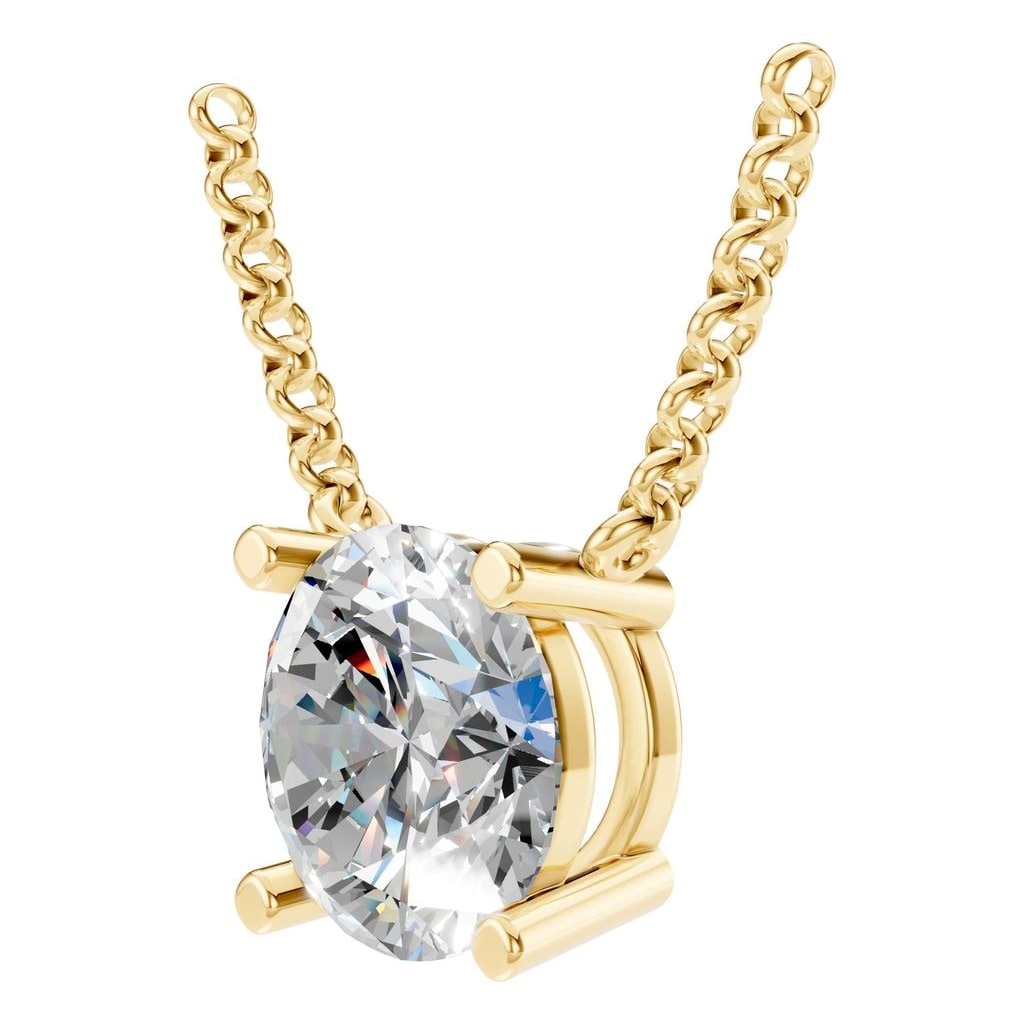 NE-1052 Yellow Gold Necklace SET - ANGLE