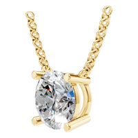 NE-1052 Yellow Gold Necklace SET - ANGLE