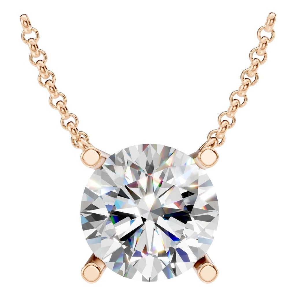 NE-1052 Rose Gold Necklace SET - Main View