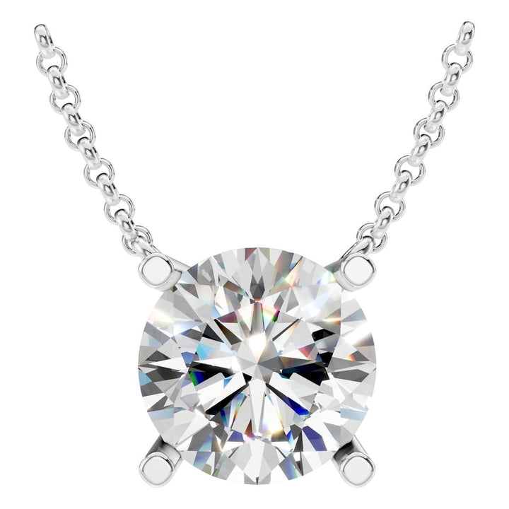 Solitaire Necklace Mounting - Round 10.1mm