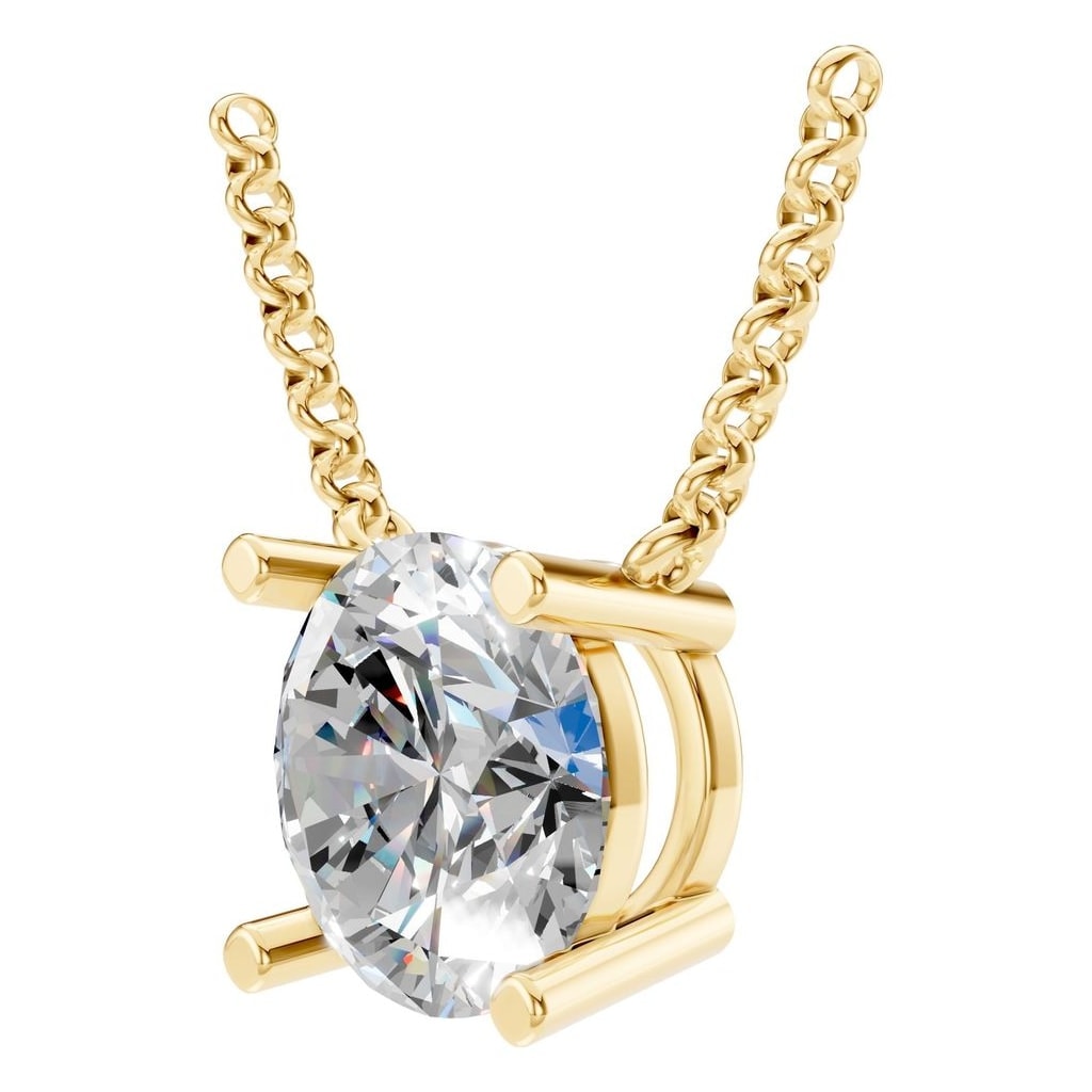 NE-1052 Yellow Gold Necklace SET - ANGLE