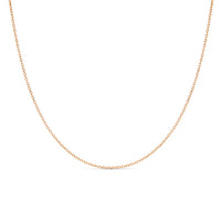 NE-5283 Rose Gold Necklace UNSET - Main View