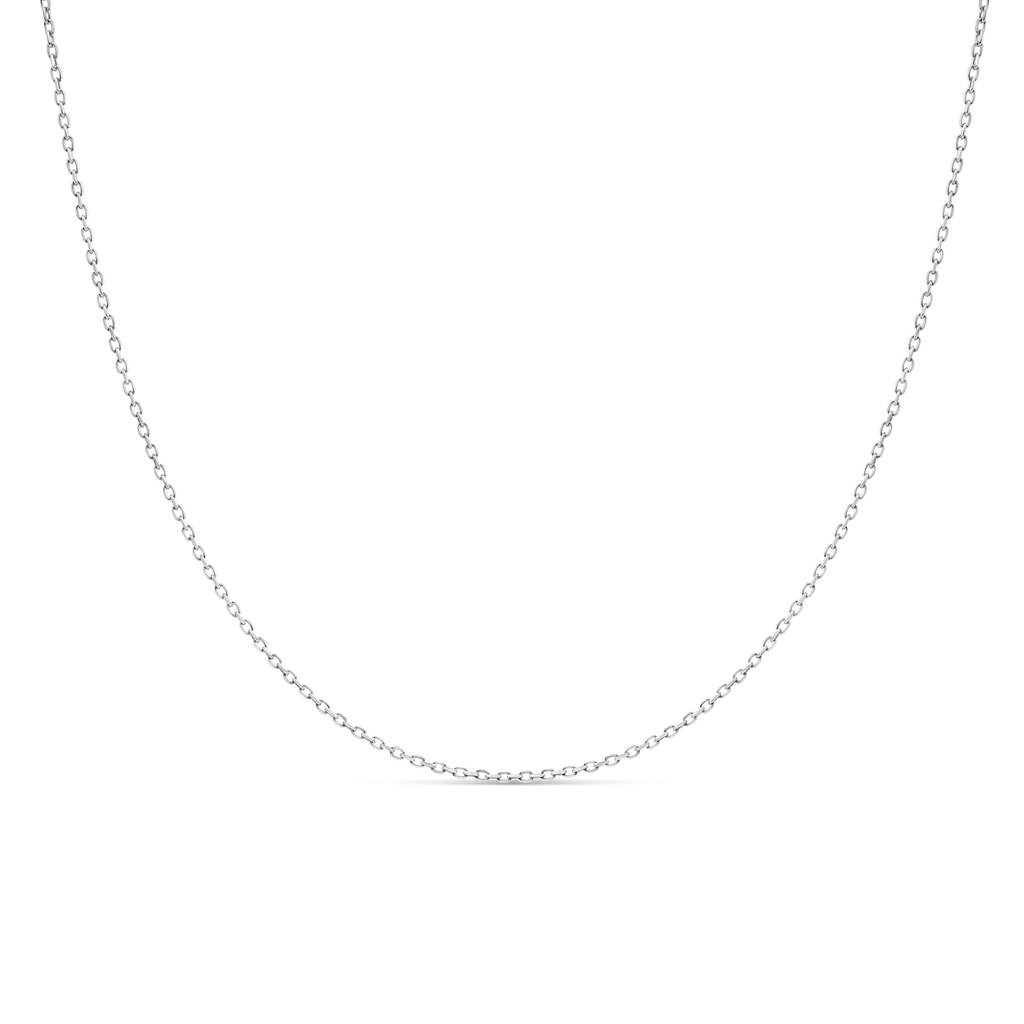 NE-5283 White Gold Necklace UNSET - Main View