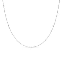 NE-5283 White Gold Necklace UNSET - Main View