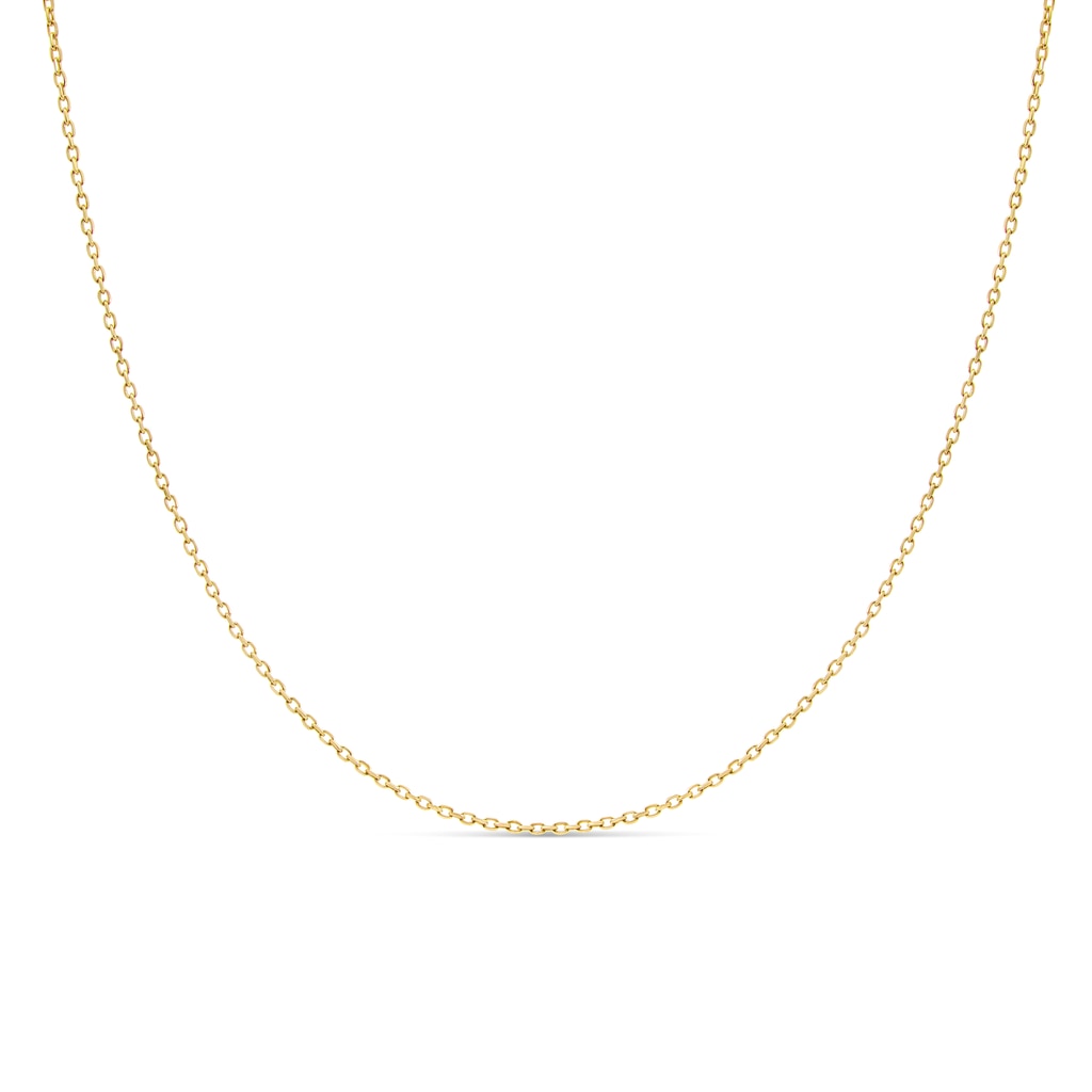 NE-5283 Yellow Gold Necklace UNSET - Main View